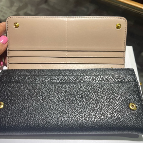 Authentic Prada Black Grain Leather Long Envelope Wallet - Picture 4 of 14